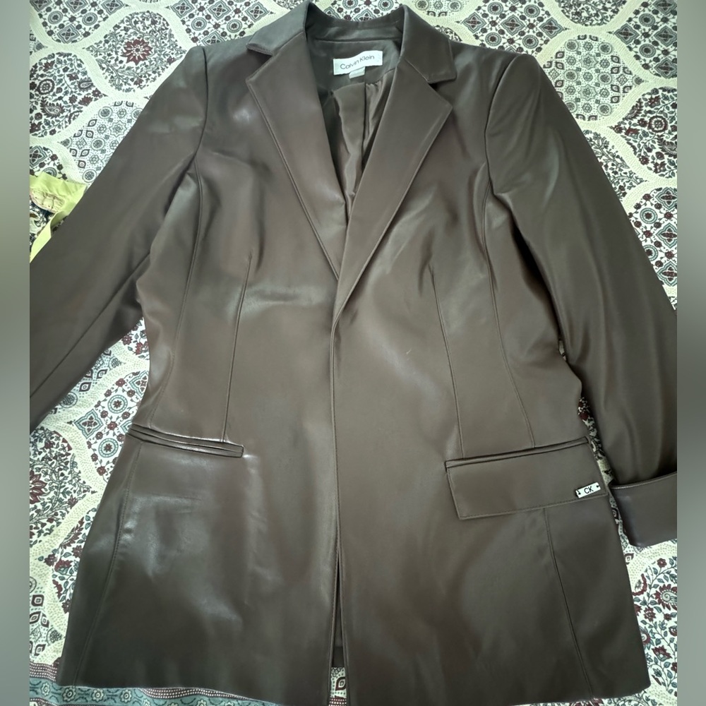 Mocha brown blazer
